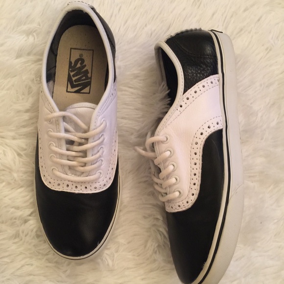 vans saddle shoes